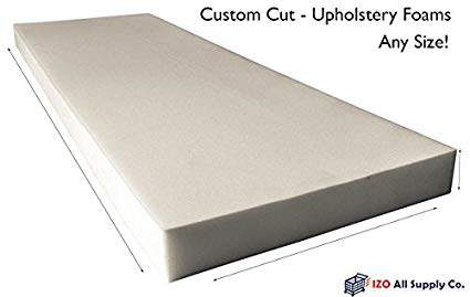 Custom Cut Upholstery Foam Cushion Any Density (Seat Replacement , Upholstery Sheet , Foam Padding)