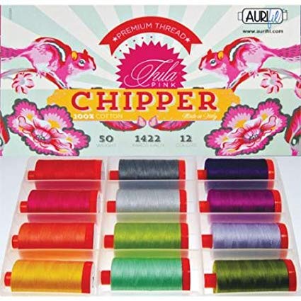 Aurifil Mako Thread Assortment - Tula Pink - Chipper