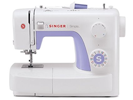 Singer | Simple 3232 Portable Sewing Machine with 32 Built-In Stitches Including 19 Decorative Stitches, Automatic Needle Threader and Free Arm, Best Sewing Machine for Beginners