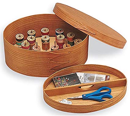 Shaker Oval Sewing Box