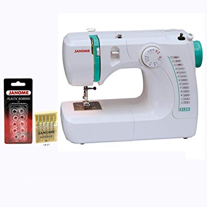 Janome 3128 Sewing Machine with Free 1/4 Inch Foot & FREE BONUS supplier:sewingmachinesforless