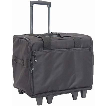 Wheeled Serger Travel Bag - Large 17x14x13-Black