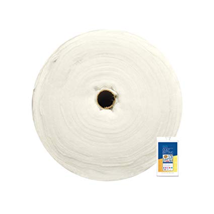 Fairfield 45-Inch by 75-Yard Poly-Fil Traditional Quilt Batting, White