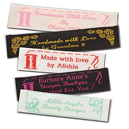 Personalized 100% Woven Sewing Labels 1