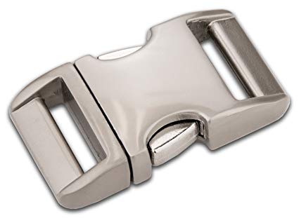 50-3/4 Inch Satin Aluminum Side Release Buckles