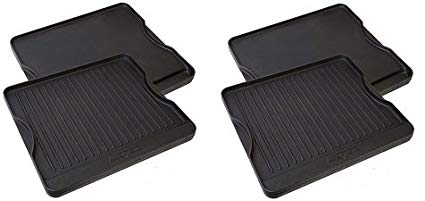 Camp Chef CGG16B Reversible Pre-Seasoned Cast Iron Grill/Griddle (2-Pack)