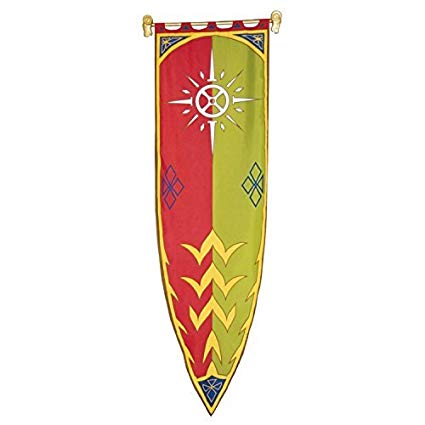 Lord of the Rings - Flag - The Banner of Rohan III - 23x78 Inch Limited Edition