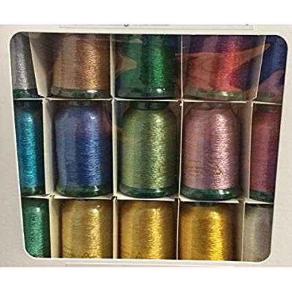 Kingstar Metallic Embroidery Thread Set