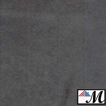 Mybecca Charcoal Suede Microsuede Fabric with SCOTCHGARDÖ / SCOTCHGARD Protector Upholstery Drapery Fabric ( 10 yards )
