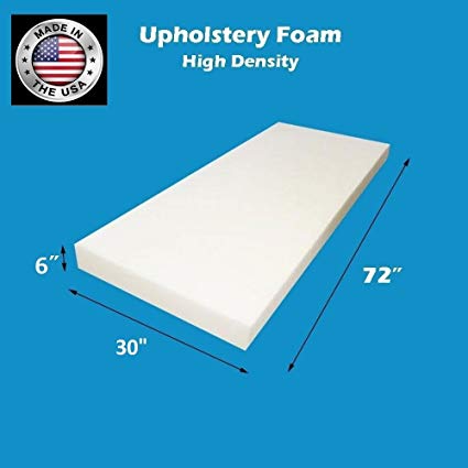 FoamTouch Upholstery Foam Cushion High Density 6