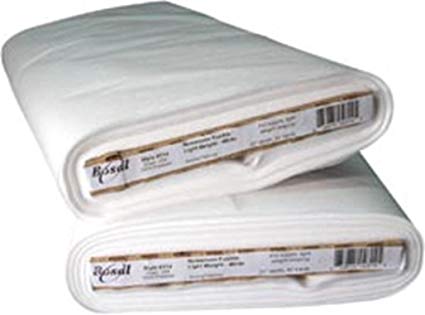 Bosal Fusible Non-Woven Lightweight Interfacing, 20-Inch by 40-Yard, White