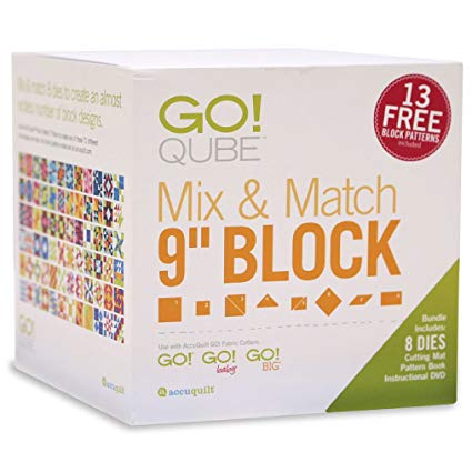 AccuQuilt GO! Qube Mix & Match 9” Block