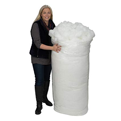 Fairfield 25-Pound Soft Touch Poly-Fil Supreme Polyester Fiber, White
