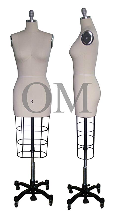Only Mannequins® New Female Professional Fashion Dressmaker Dress Form Size 8