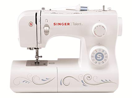 Singer | Talent 3323S Portable Sewing Machine including 23 Built-In Stitches, Automatic Needle Threader, Top Drop-in Bobbin and Bonus Fashion Accessories